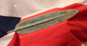 A Beautiful and Ancient Original Greek 'Leaf Shaped' Bronze Sword, …