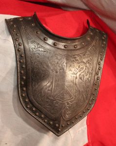 A Fine Renaissance Heraldic 'Grand Tour' Armour. A Gorget of …