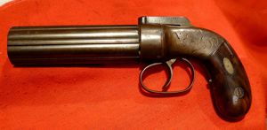 A Very Good American Allen and Thurber Pepperbox Revolver Circa …