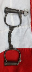 Victorian Police 'Jack the Ripper' Era Type Handcuffs or 'Derby's' …