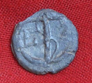 Two Early Post Medieval 1/2 Penny and Penny Trade or …