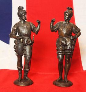 19th Century, Circa 1880, Victorian Period Classical Figures of Renaissance …