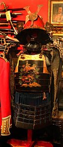 An Original Antique Edo Period Suit of Samurai Gesoku Armour …
