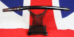 A Ko Wakizashi, or Long Sunobi Tanto, Signed Blade Shinto …