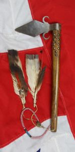 A Superbly Attractive, Native American Indian 'Spontoon Head' Style Tomahawk …