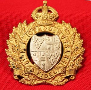 Superb WW1 Slouch Hat Badge of the 5th Mounted Rifle …