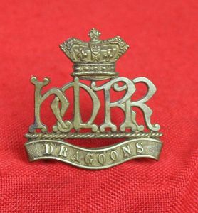 A Most Scarce Victorian Boer War Cap Badge of Her …
