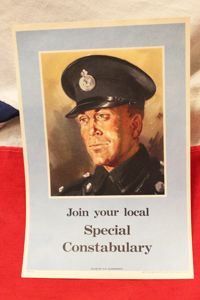 An Original WW2 British Special Constabulary Recruitment Poster