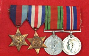 A Group of Four WW2 Medals of Sergeant James Blair …