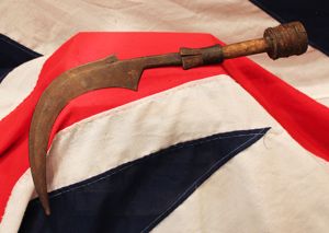 A Rare & Amazingly Intriguing, 19th Century King's 'Status' Knife …