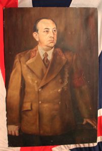 Original 1930's Third Reich Portrait of Rudolf Jordan Hitler's Personally …