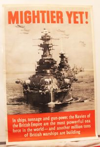 Mightier Yet! A Superb and Original, Large, British WW2 Propaganda …