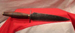 A Scarce 18th Century Military Style Plug Bayonet. The Plug …