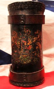 A Superb Original Antique WW1 Leather Machine Gun Company Munition …