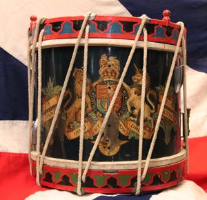 A Super Royal Air Force Band Side Drum King George …