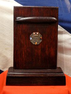 An Unusual Piece of Original, Airship Aeronautica, 1929 Zeppelin Display …