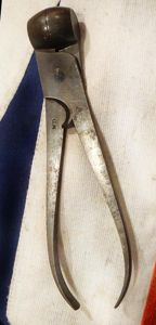 A Very Good Steel 'Belted Bullet' Mould Marked 14 and …