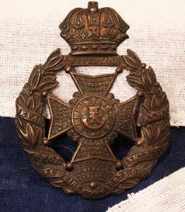 Rifle Brigade Victorian OR's Helmet Plate