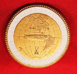 A Very Fine Quality Meissen Porcelain Round the World Medal