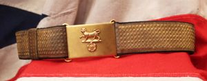 A Superb Victorian Hampshire Regt. Officers Full Dress Belt and …