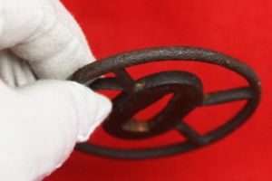 A Super Early Samurai Sword Katana Tsuba, Kanayama and Ono …