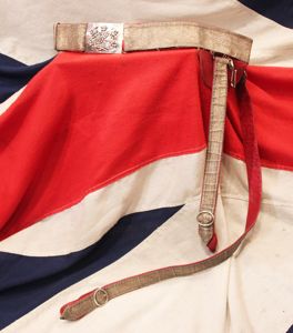 A Superb, Victorian, Scottish Lord Lieutenant's Belt Plate and Silver …