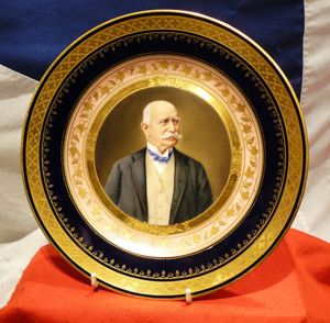 A Beautiful Antique Royal Vienna Porcelain Cabinet Plate By Griener …