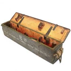 Original Lewis & Vickers Machine Gun Crates