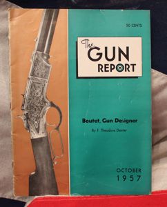 The Gun Report Volume III No 5 October 1957, Plus …