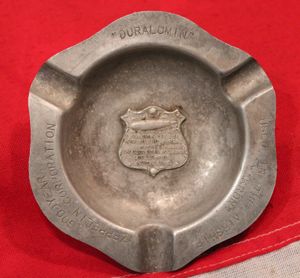An American, Goodyear Co. Ashtray Made From Duralumin From Airship …