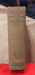 History of the Prince of Wales Own Civil Service Rifles