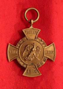 The Prussian v Austria War Medal 1866, Made From Captured …