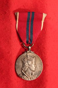 1953 Queen Elizabeth IInd Coronation Silver Medal