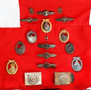 A Superb & Early Kriegsmarine High Seas Fleet Badge by …