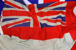 WW2 Royal Canadian Naval Battle Flag White Ensign. Made By …