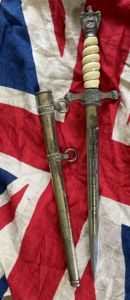 A German WW2 German Kriegsmarine Officer's Dagger by Horster of …