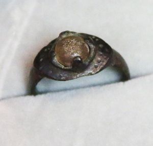 A Wonderful, Around 1200 Year Old Original Viking Bronze Ring, …