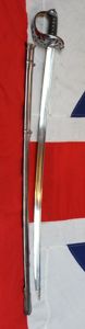 British Early Victorian Jacob Pattern Pierced Scroll Hilted Cavalry Sword, …