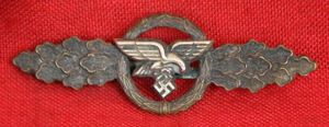 Early Luftwaffe Transport & Glider Silver Squadron Combat Clasp in …