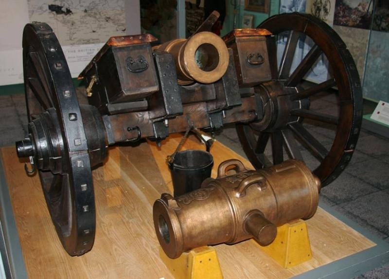 5 1/2 inch Howitzer Explosive Cannon Ball. Likely Fired From Bull's Troop {at Hougemont} Royal Horse Artillery. Fired Into A Nearby Wood to Clear The French Tirailleurs {Napoleon's Light Infantry Skirmishers}. This Example Obviously Failed to Detonate — image 6