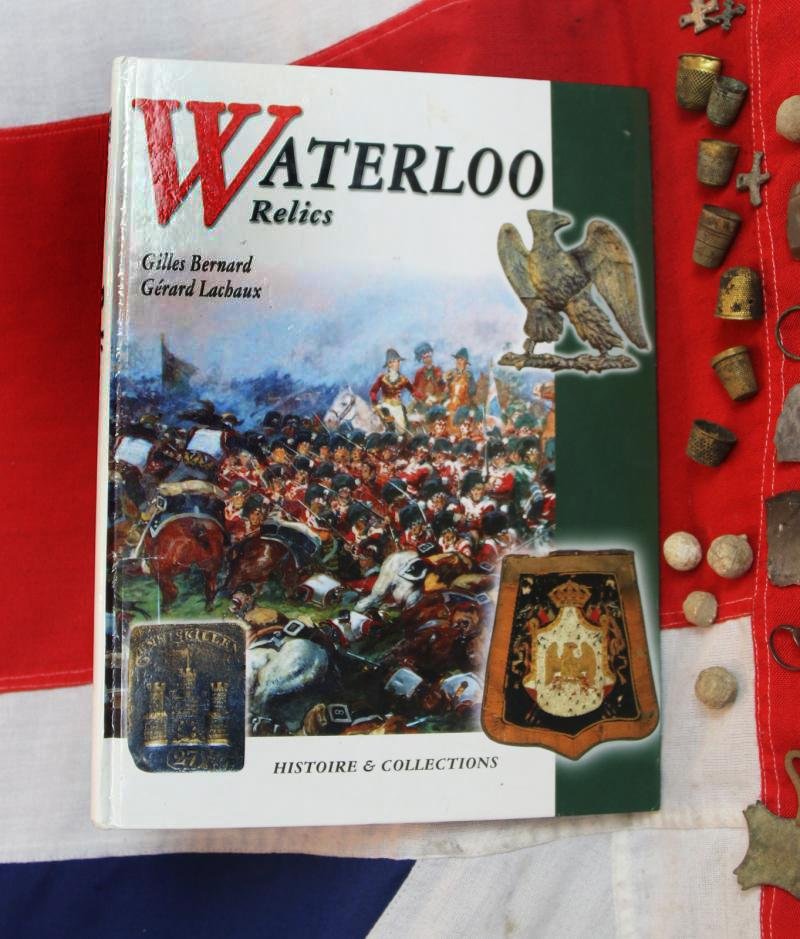5 1/2 inch Howitzer Explosive Cannon Ball. Likely Fired From Bull's Troop {at Hougemont} Royal Horse Artillery. Fired Into A Nearby Wood to Clear The French Tirailleurs {Napoleon's Light Infantry Skirmishers}. This Example Obviously Failed to Detonate — image 8