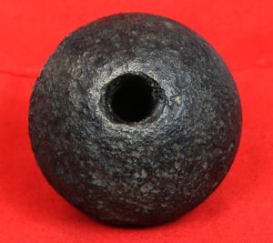 5 1/2 inch Howitzer Explosive Cannon Ball. Likely Fired From …