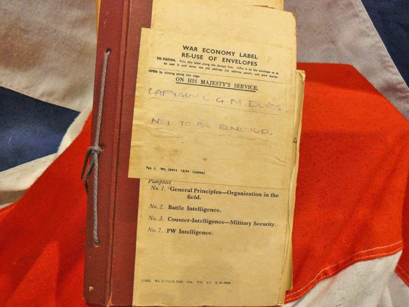 Most Rare Original Officer's Battledress Tunic WW2 Issue, For Capt Devos Gloucestershire Regt. Special Forces and Intelligence Officer — image 7