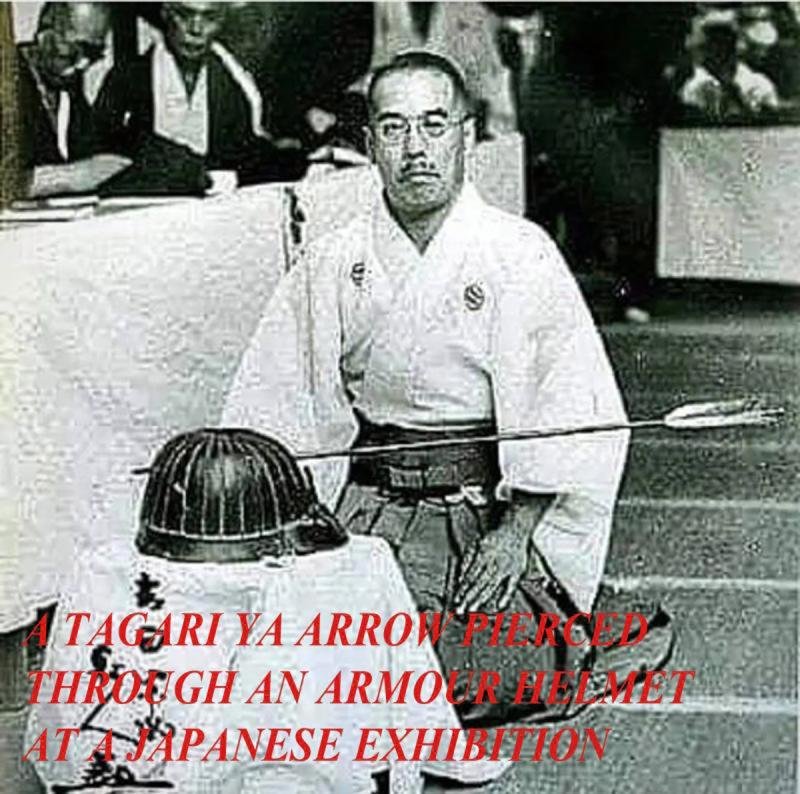 A Delightful & Beautiful Early to Mid Edo Period 1598-1863 Samurai War Arrow Yanone (Arrow), With Togari-ya (Pointed Head) of Yanagi-ha ('Willow-Leaf'). WithYadake Bamboo Haft & Sea Eagle Flights & Traditional Tamagahane, In Incredibly Rare Full Polish — image 9