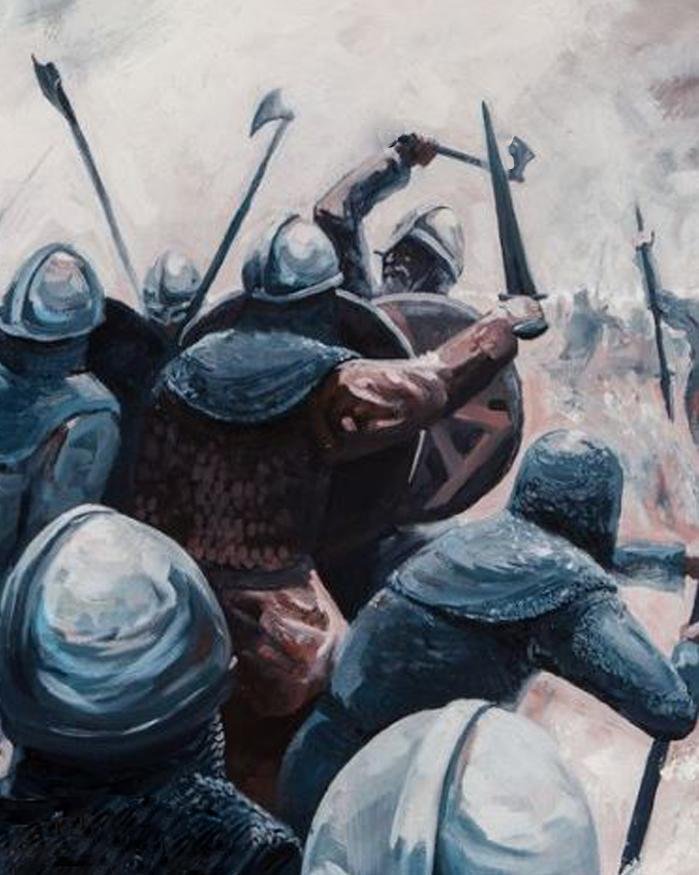 A Superb, Heavy Grade, Original Viking 'Bearded' Battle Axe, Around 1000 Years Old. Almost Every Viking Warrior Used the Axe or Spear As Their Main & Primary Combat Weapon. Swords Were the Prerogative of Kings and Earls {Jarls} — image 7