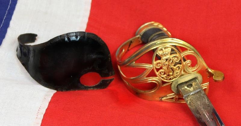 Very Fine & Beautiful, Victorian, 'Scottish' Officer's Sword of Presentation Grade, 29th Lanarkshire Regt. Volunteers. Presented By His Company to Captain Hincksman in 1875.Identical to The Sword Used by Lt Bromhead at Rorke's Drift — image 8