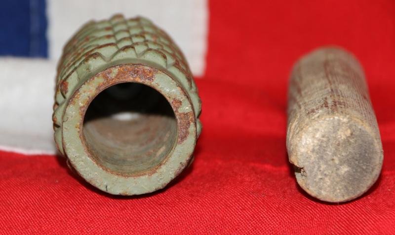 Deactivated Original Yugoslavian Stake Mine PMR-2A Anti-Personnel Mine. From the Bosnian War With Original UMNP-1V Fuse — image 6