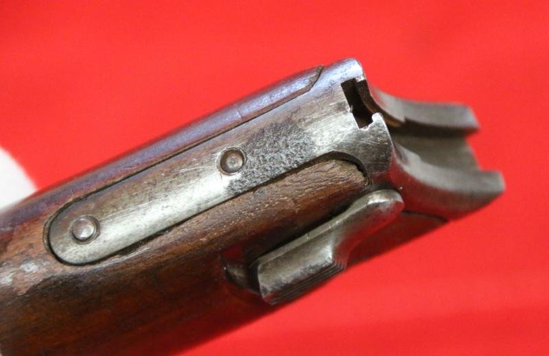 A Beautiful Quality 'Commercial' Walnut Gunstock For an Imperial German Luger Semi Auto Pistol, Likely the Long Barrel Navy or Artillery Luger. These Luger Accessories Are Now Pretty Rare & Turn Up Most Infrequently. — image 10