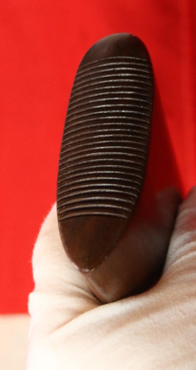 A Beautiful Quality 'Commercial' Walnut Gunstock For an Imperial German Luger Semi Auto Pistol, Likely the Long Barrel Navy or Artillery Luger. These Luger Accessories Are Now Pretty Rare & Turn Up Most Infrequently. — image 6