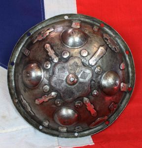 A Deeply Convex Domed Moghul & Sikh Indian Hand Forged …